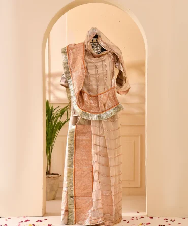 Copper Laffa and Dhore Work Cream