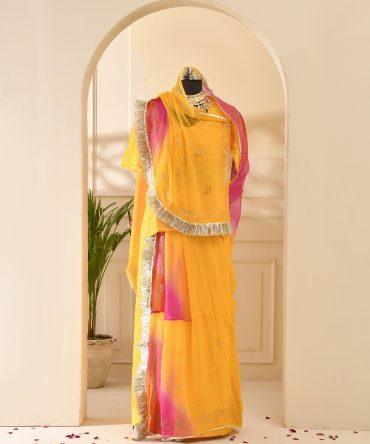 Gun Work Yellow Pink Poshak